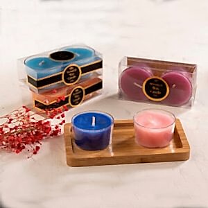 Anlık Işıltı Avuçlarınızda <br> İkili Kapsül Mum