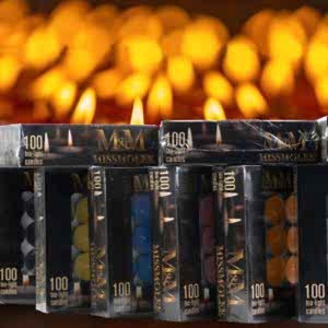 İhtiyacınız Olan Her An İçin <br> 100'lü Tealight Mum - 10 gr
