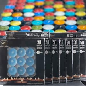 İhtiyacınız Olan Her An İçin <br> 50'li Tealight Mum - 10 gr